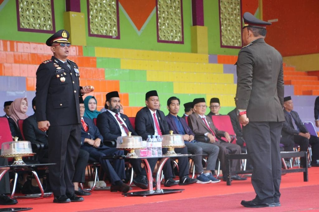 Kapolres Enrekang AKBP Hari Budiyanto Selaku Inspektur Upacara Peringatan Harkitnas, Berikut Amanatnya