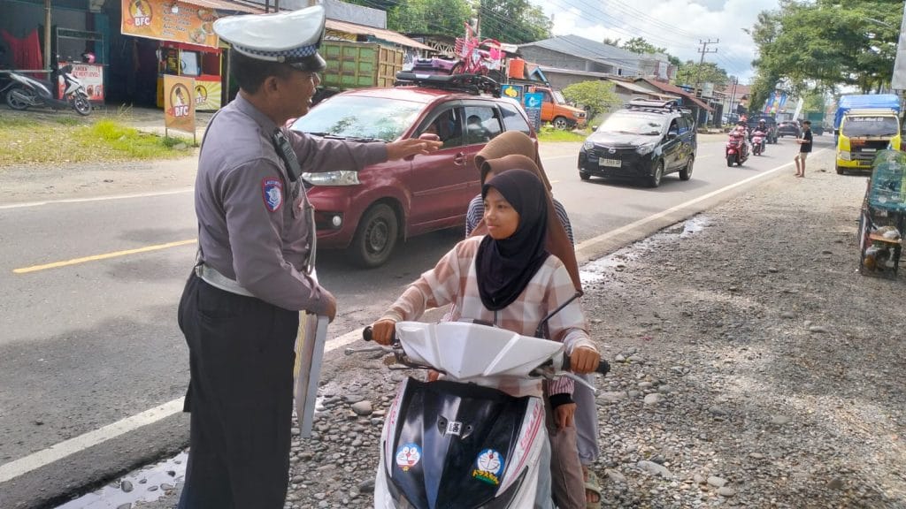 Satlantas Polres Luwu Utara Gencarkan Sosialisasi Bahaya ODOL dan Pentingnya Tertib Berlalu Lintas