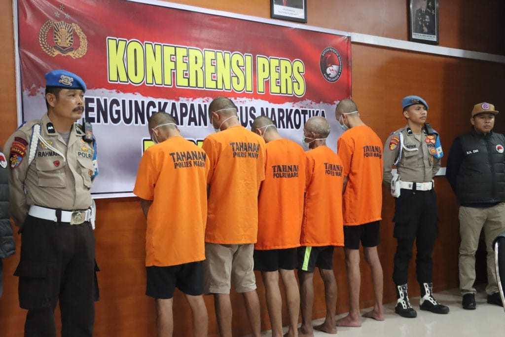 Sat Narkoba Polres Maros Tangkap Dua Jaringan Pemasok Narkoba Lintas Wilayah, Sabu Senilai Ratusan Juta Disita Polisi