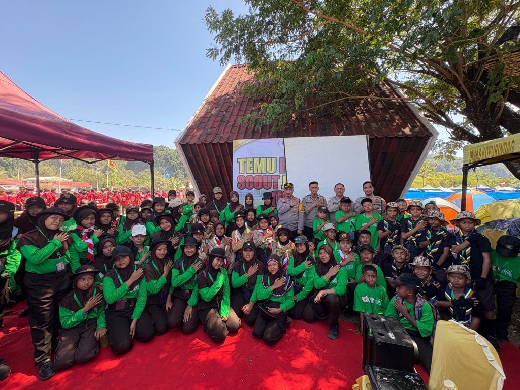 Polres Maros Dorong Generasi Muda Jadi Pelopor Keamanan Lewat Pembinaan Saka Bhayangkara
