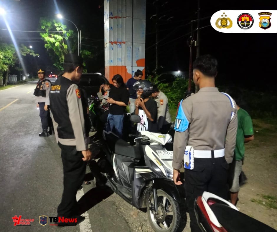 Polres Luwu Laksanakan KRYD Patroli Skala Besar, Teguhkan Komitmen Wujudkan Luwu Kondusif