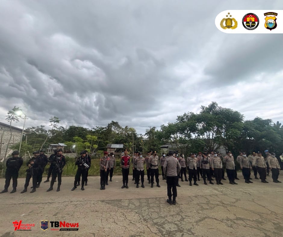 Aksi Massa di Depan PT BMS Sebabkan Kemacetan, Polres Luwu Imbau Aksi Damai Tanpa Ganggu Hak Publik